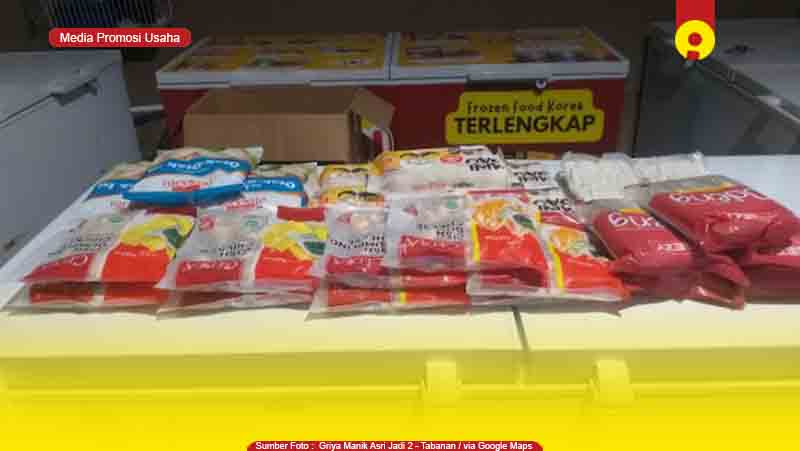 Toko Frozen Food di Simalungun, Sumatera Utara