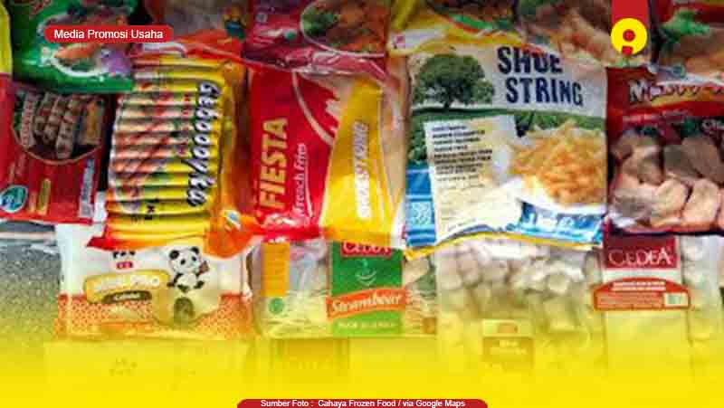Toko Frozen Food di Pasarwojo, Buton
