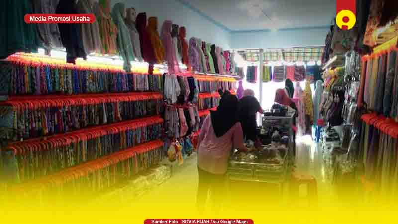 9 Toko Supplier Jilbab di Tangerang Selatan Jual Grosir