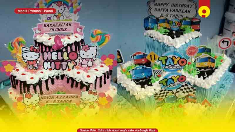 7 Toko Kue Ulang Tahun di Dumai